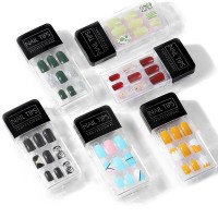 Ameizii Beauty Personal Care Nail Suppliers Artificial Fingernails Art Nails Fashion False Nails Tips 30 Pcs